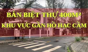 Bán biệt thự Thủ Thiêm 400m² gần hồ điều tiết Đông Tăng Long