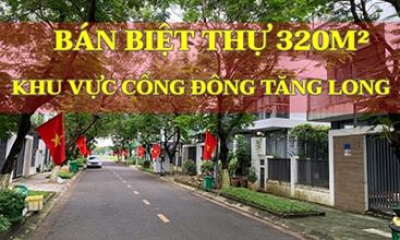 Bán biệt thự song lập Thủ Thiêm 320m² Khu vực cổng Đông Tăng Long