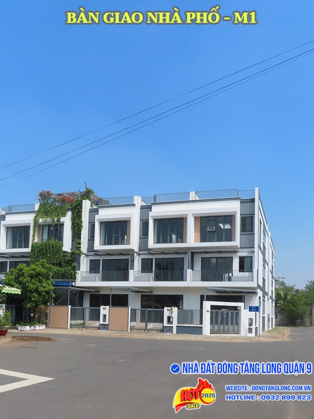 Bàn giao nhà phố M1 Đông Tăng Long