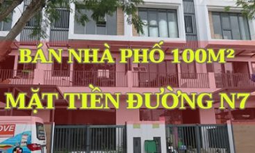 Bán nhà phố Ba Son 100m² mặt tiền đường N7