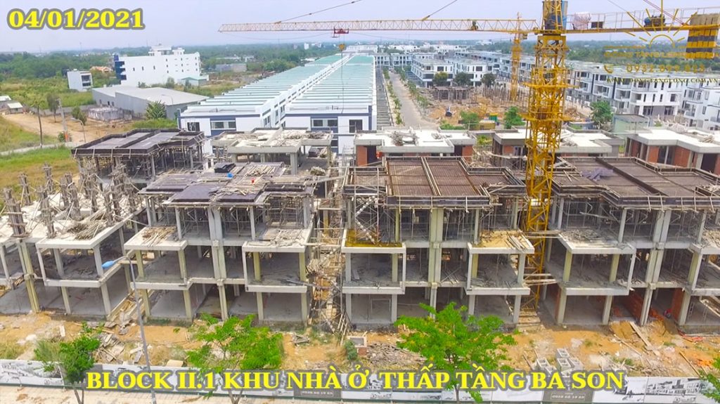 Block II.1 khu nhà ở thấp tầng Ba Son 2021