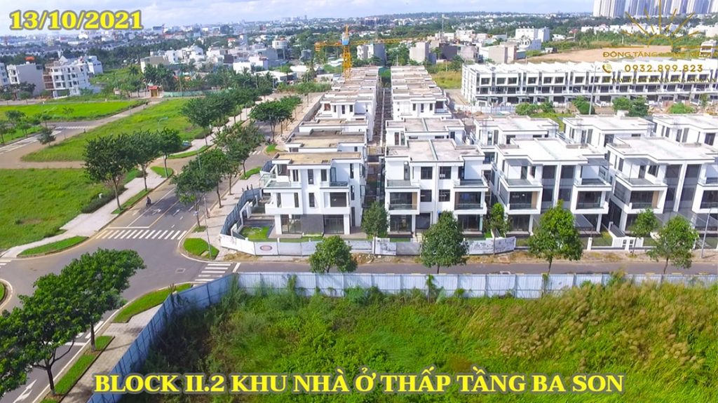 Block II.2 Kh nhà ở thấp tầng Ba Son năm 2021