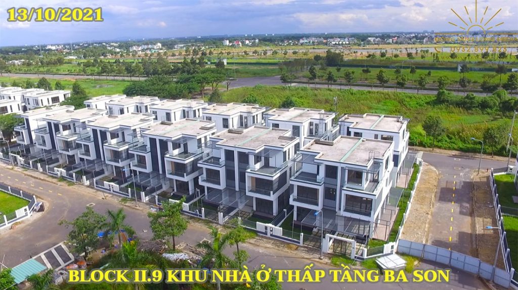Block II.9 khu nhà ở thấp tầng Ba Son năm 2021