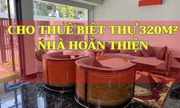 Cho thuê biệt thự 320m² hoàn thiện tại Đông Tăng Long