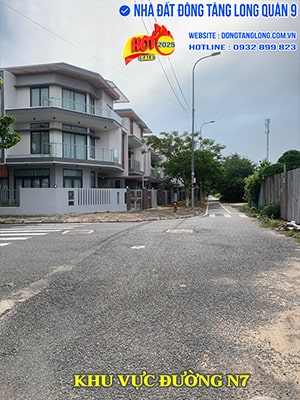 Góc nhà vườn Ba Son đường N7 Đông Tăng Long