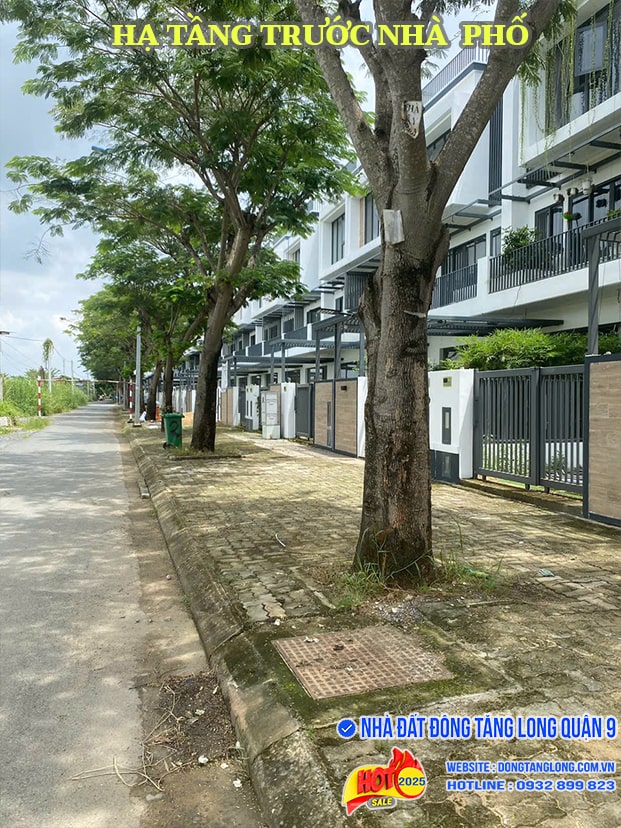 Hạ tầng trước nhà phố