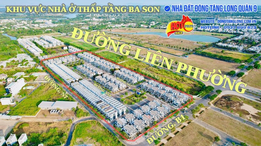 Hình ảnh dự án nhà ở thấp tầng Ba Son