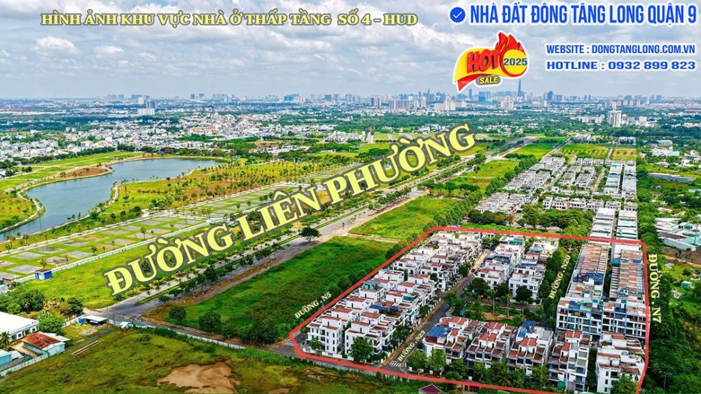 Hình ảnh khu nhà ở thấp tầng số 4 HUD