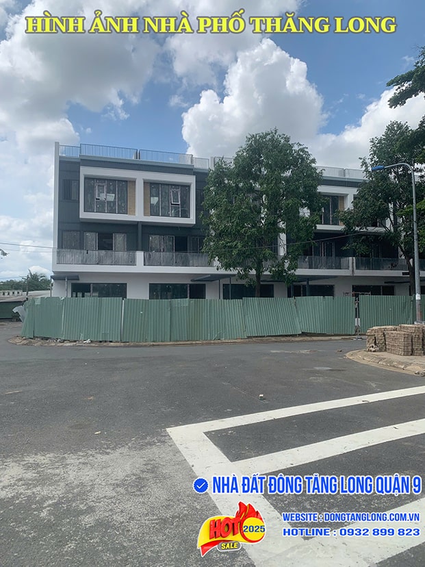 Hình ảnh nhà phố thấp tầng Thăng Long