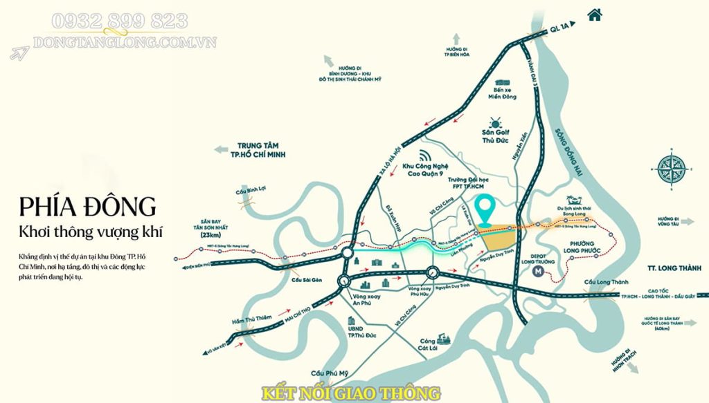 Kết nối giao thông khu vực Đông Tăng Long
