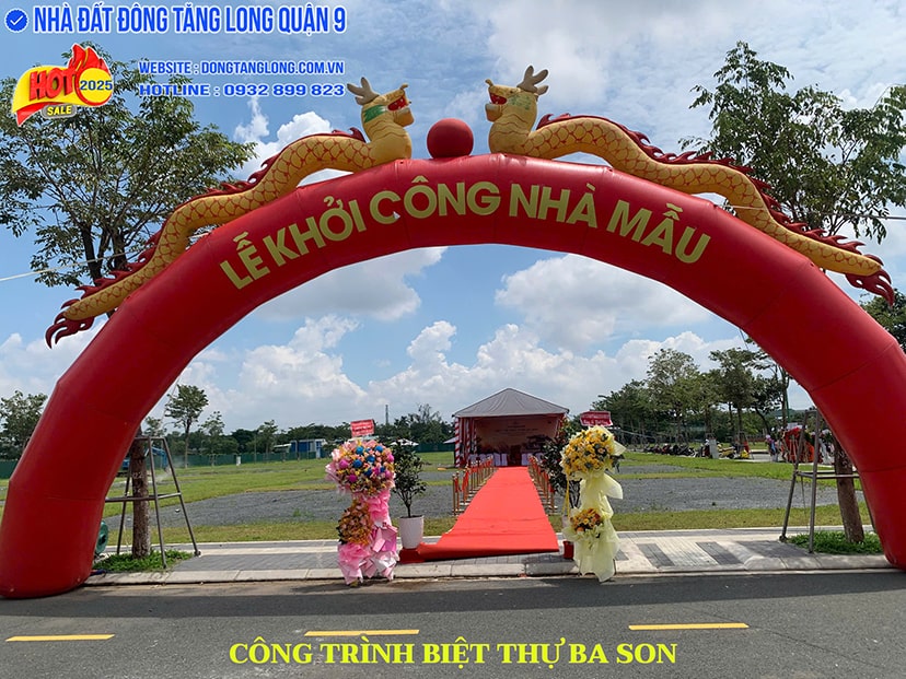 Khởi công biệt thự Ba Son Đông Tăng Long 2025