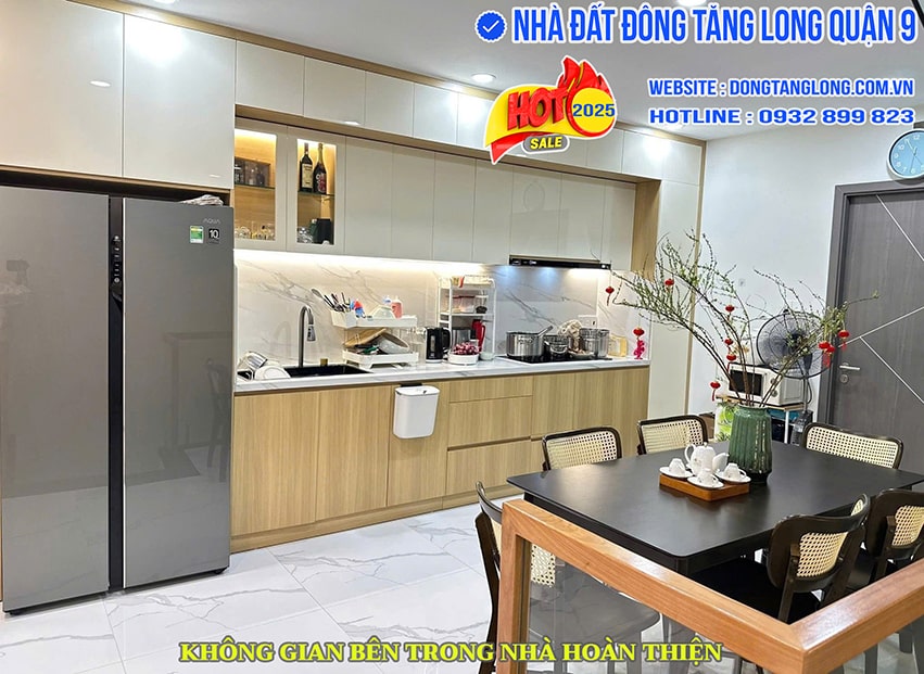 Không gian bên trong Shophouse 33 Đường A5 Đông Tăng Long