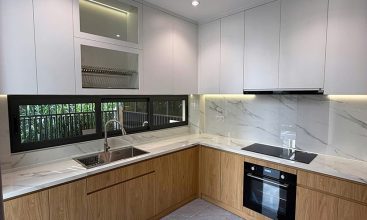 Không gian bếp 14N18 Nhà ở thấp tầng Thăng Long