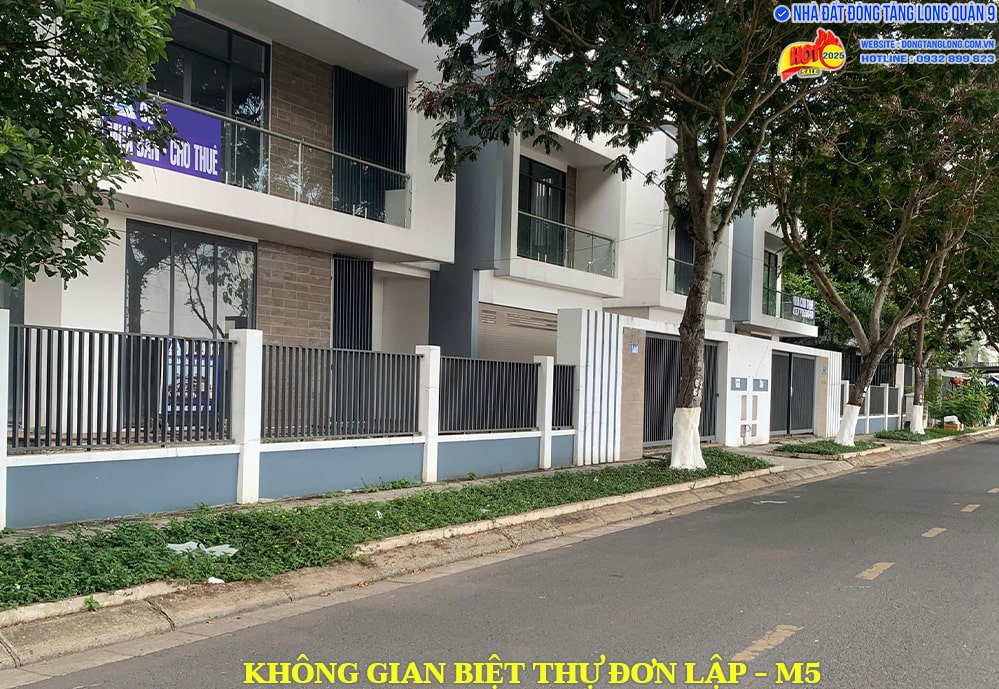 Không gian biệt thự đơn lập Đông Tăng Long