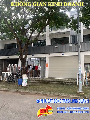 Không gian kinh doanh shophouse