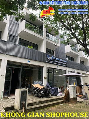 Không gian Shophouse 125m² View trung tâm thương mại