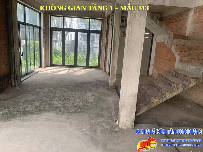 Không gian tầng 1 nhà vườn