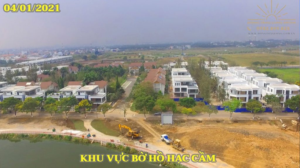 Khu bờ hồ Hạc Cầm 2021