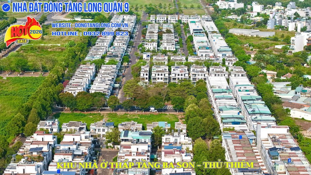 Khu nhà ở thấp tầng Ba Son Thủ Thiêm 2026