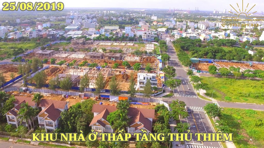 Khu nhà ở thấp tầng Thủ Thiêm xây dựng 2019