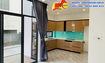 Khu vực bếp 105 N5 nhà vườn Ba Son Đông Tăng Long