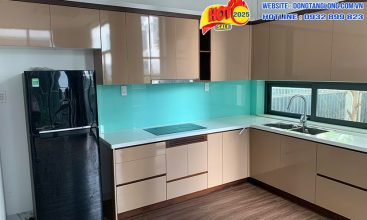 Khu vực bếp nhà vườn 107 Đường N5 View chung cư Đông Tăng Long