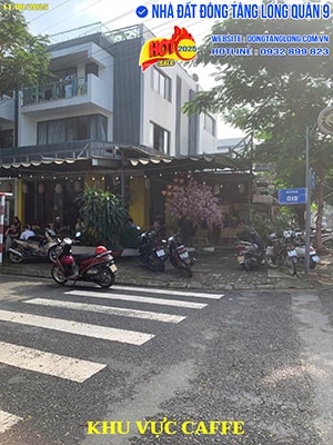 Khu vực Caffe tái định cư Đông Tăng Long
