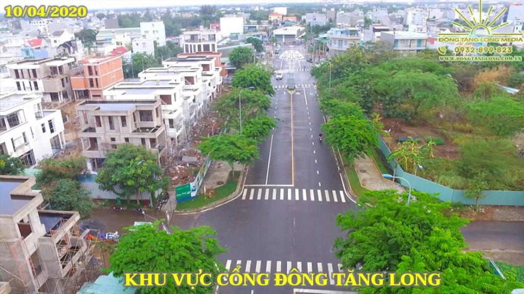 Khu vực cổng Đông Tăng Long 2020