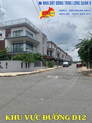 Khu vực đường D12 Đông Tăng Long
