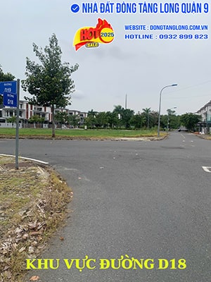 Khu vực đường D18 Ba Son Đông Tăng Long