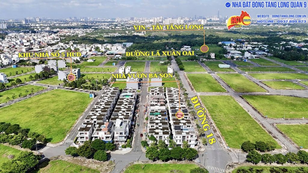 Khu vực đường Lã Xuân Oai Tây Tăng Long 2025