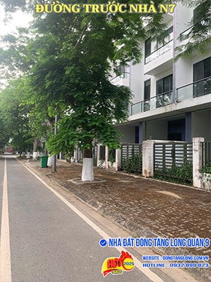 Khu vực đường trước nhà N7