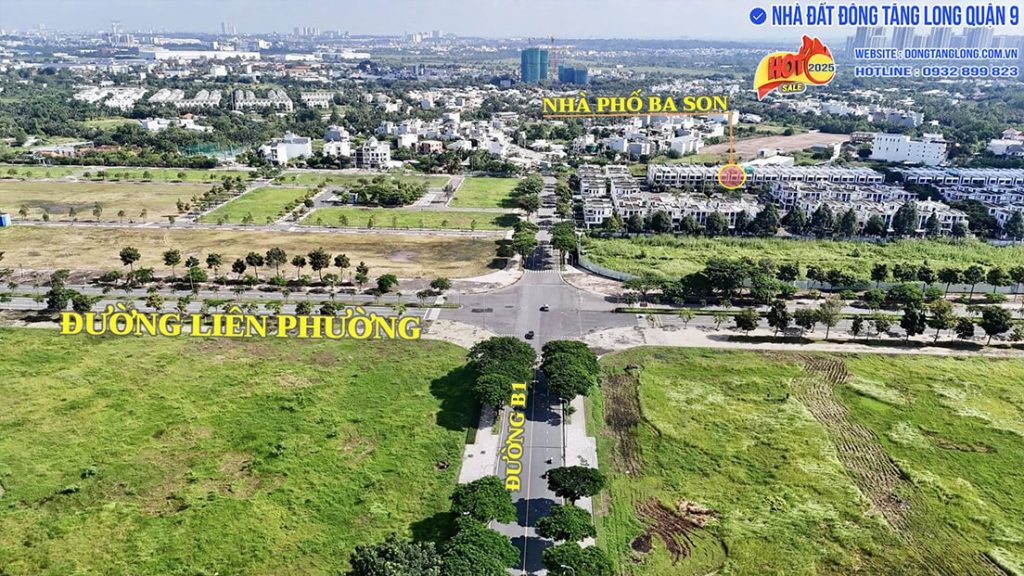 Khu vực nhà ở thấp tầng Ba Son 2025
