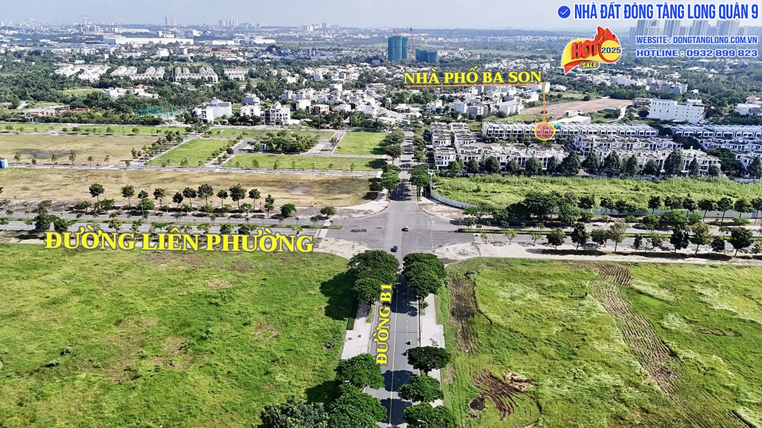 Khu vực nhà ở thấp tầng Ba Son 2025