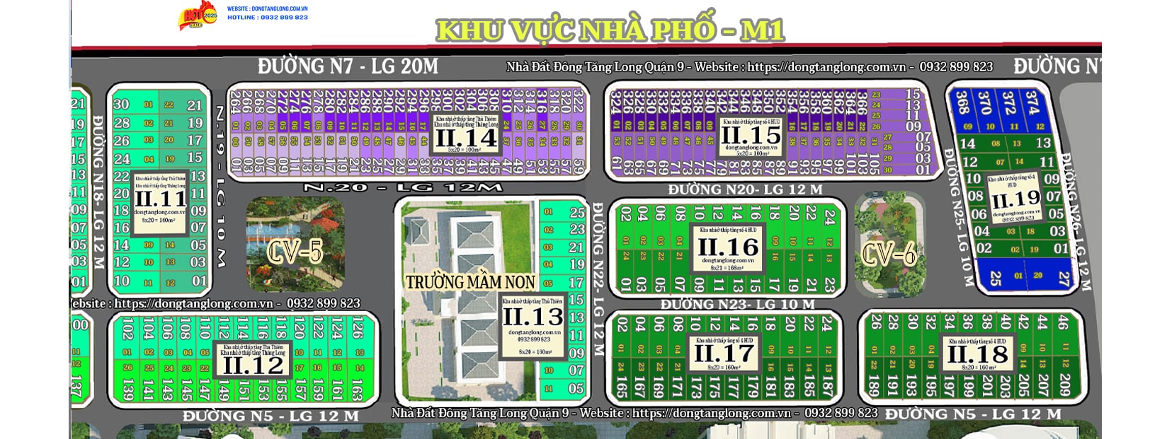 Khu vực nhà phố Thủ Thiêm