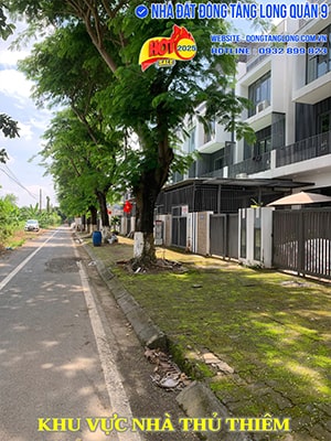 Khu vực nhà Thủ Thiêm đường N7 Đông Tăng Long