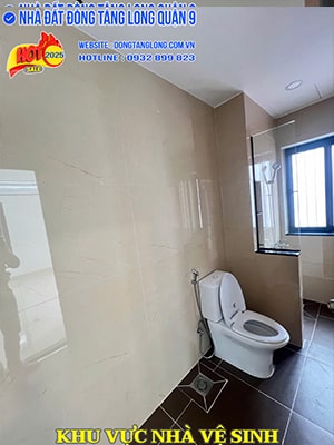 Khu vực nhà vệ sinh nhà vườn Ba Son 66 Đường 18 Đông Tăng Long