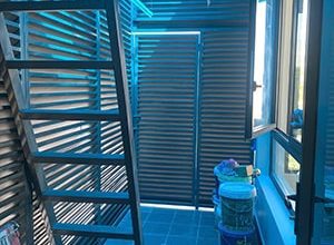 Khu vực sân phơi căn 102 Đường N11 Nhà vườn Thủ Thiêm