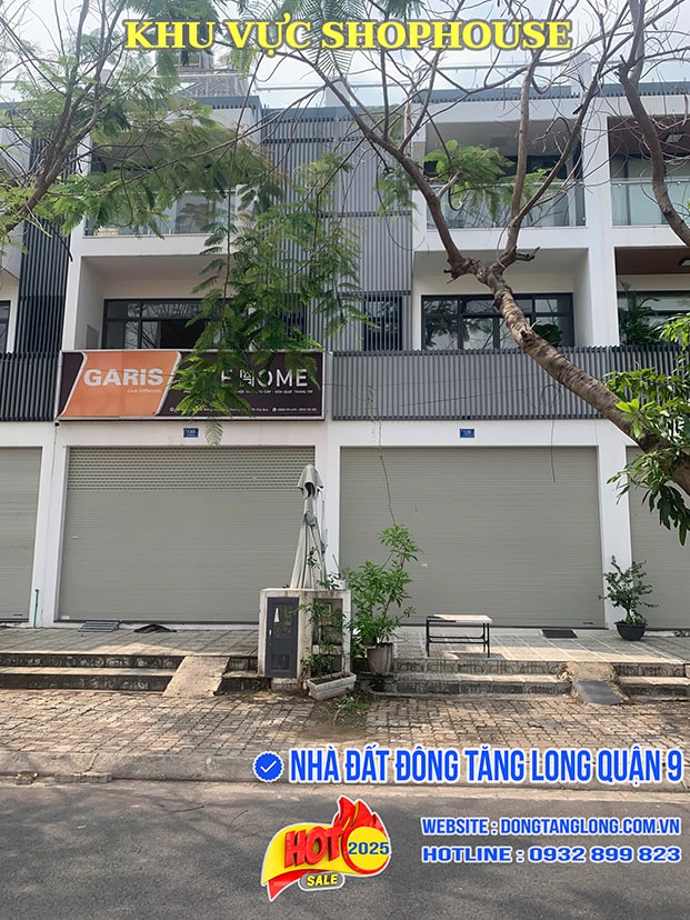 Khu vực shophouse