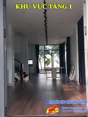 Khu vực tầng 1 nhà 20B1 đường trục chính Đông Tăng Long