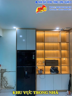Khu vực trong nhà phố Ba Son 204 Đường N7 Đông Tăng Long