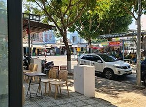 Khu vực trước nhà shophouse D19