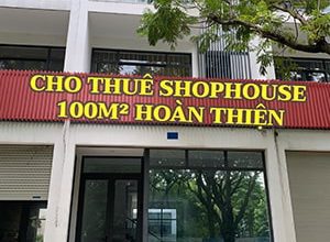 Khu vực trước nhà Shophouse 41A5 Đông Tăng Long