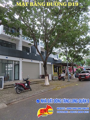 Mặt bằng shophouse đường D19