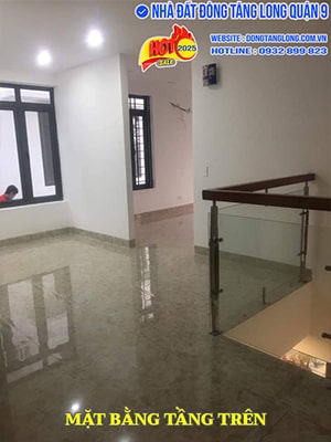 Mặt bằng tầng trên nhà vườn 183N5 Khu nhà số 4 Đông Tăng Long