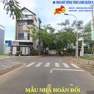 Mẫu nhà hoán đổi Đông Tăng Long
