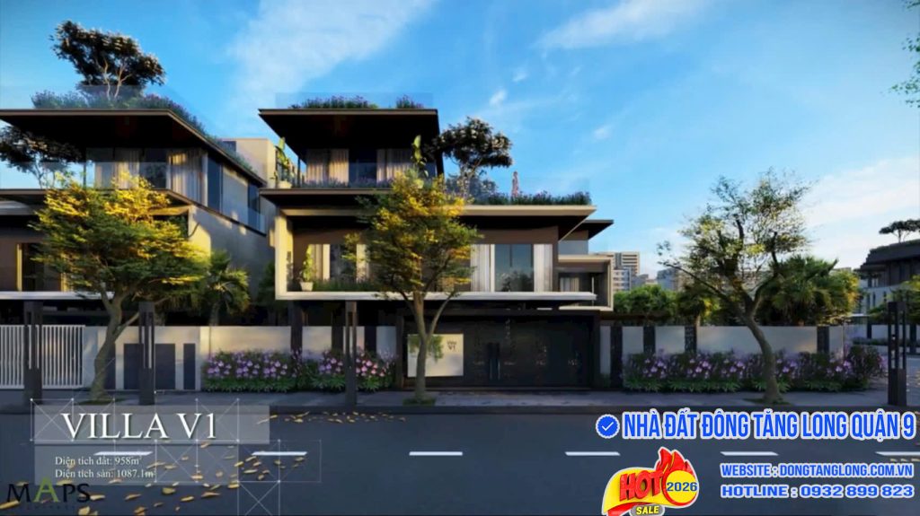Mẫu biệt thự Villa The Collectors Ba Son