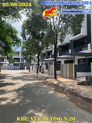 Nhà ở thấp tầng Thăng Long khu vực đường N20