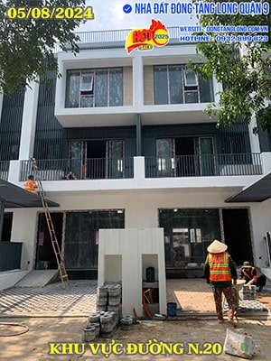 Nhà ở thấp tầng Thăng Long mặt tiền đường N20
