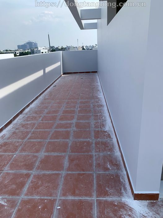 Tầng mái căn nhà vườn